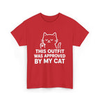 Cat Lover’s Unisex Heavy Cotton Tee - 'Approved By My Cat'