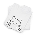 Cat Lover’s Unisex Heavy Cotton Tee - 'Approved By My Cat'